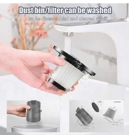 2-in-1 Wireless Vacuum & Air Duster – Deep Clean Anywhere