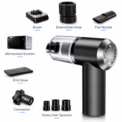 Portable Wireless Car Vacuum Cleaner