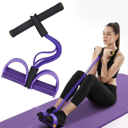 Portable Pilates Bar Kit – Full Body Home Workout & Resistance Training System