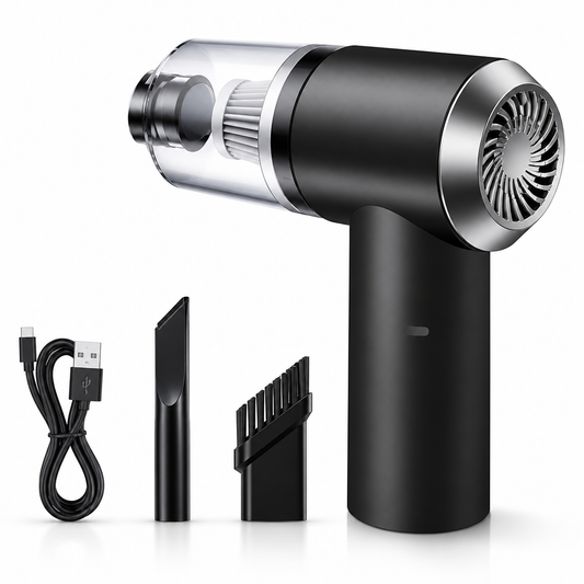 2-in-1 Wireless Vacuum & Air Duster – Deep Clean Anywhere